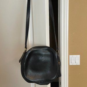 Black Leather Coach Legacy Crossbody